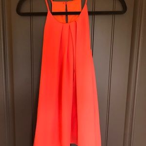 Orange spaghetti strap top